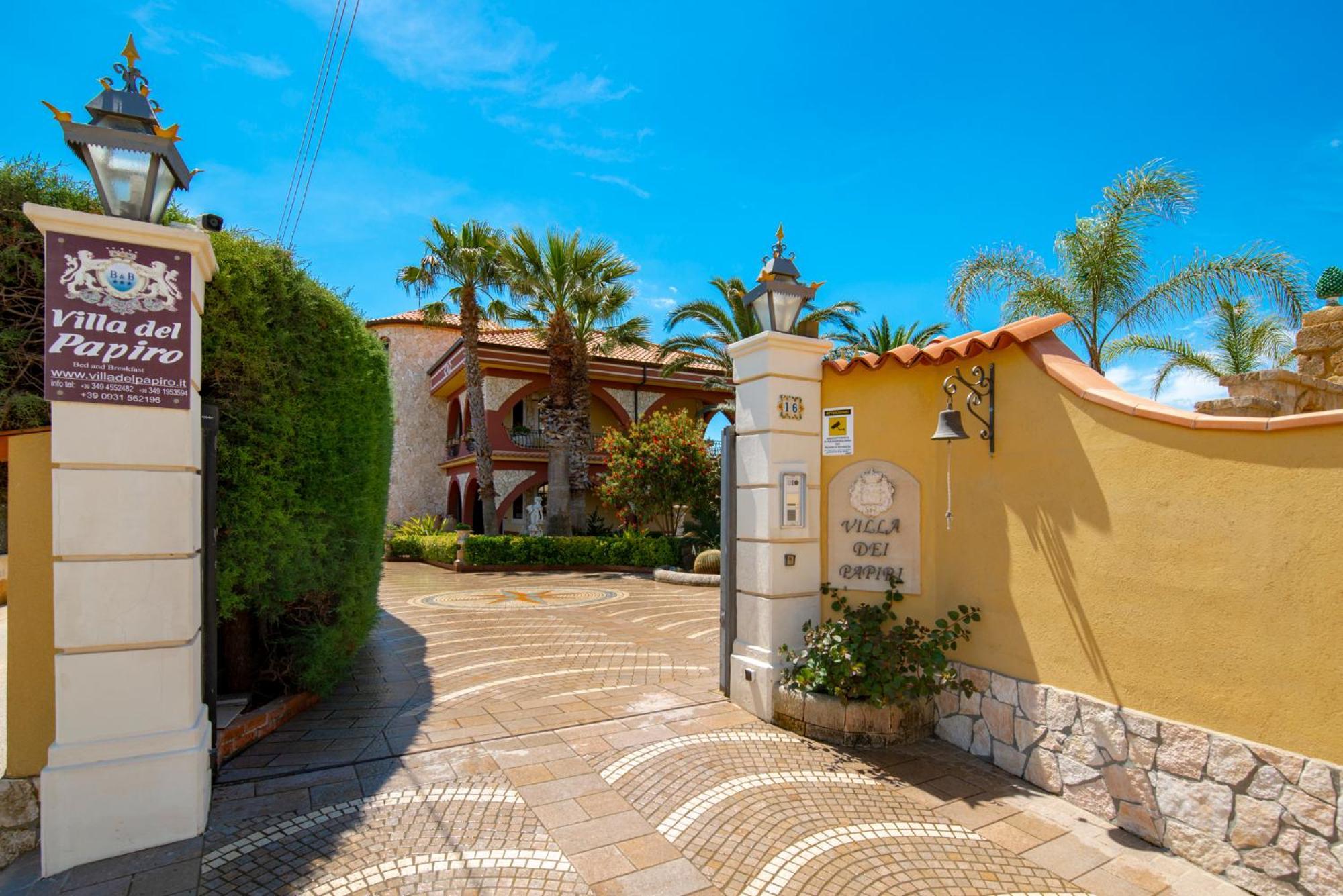 Villa Del Papiro Charme Apartments Авола Экстерьер фото